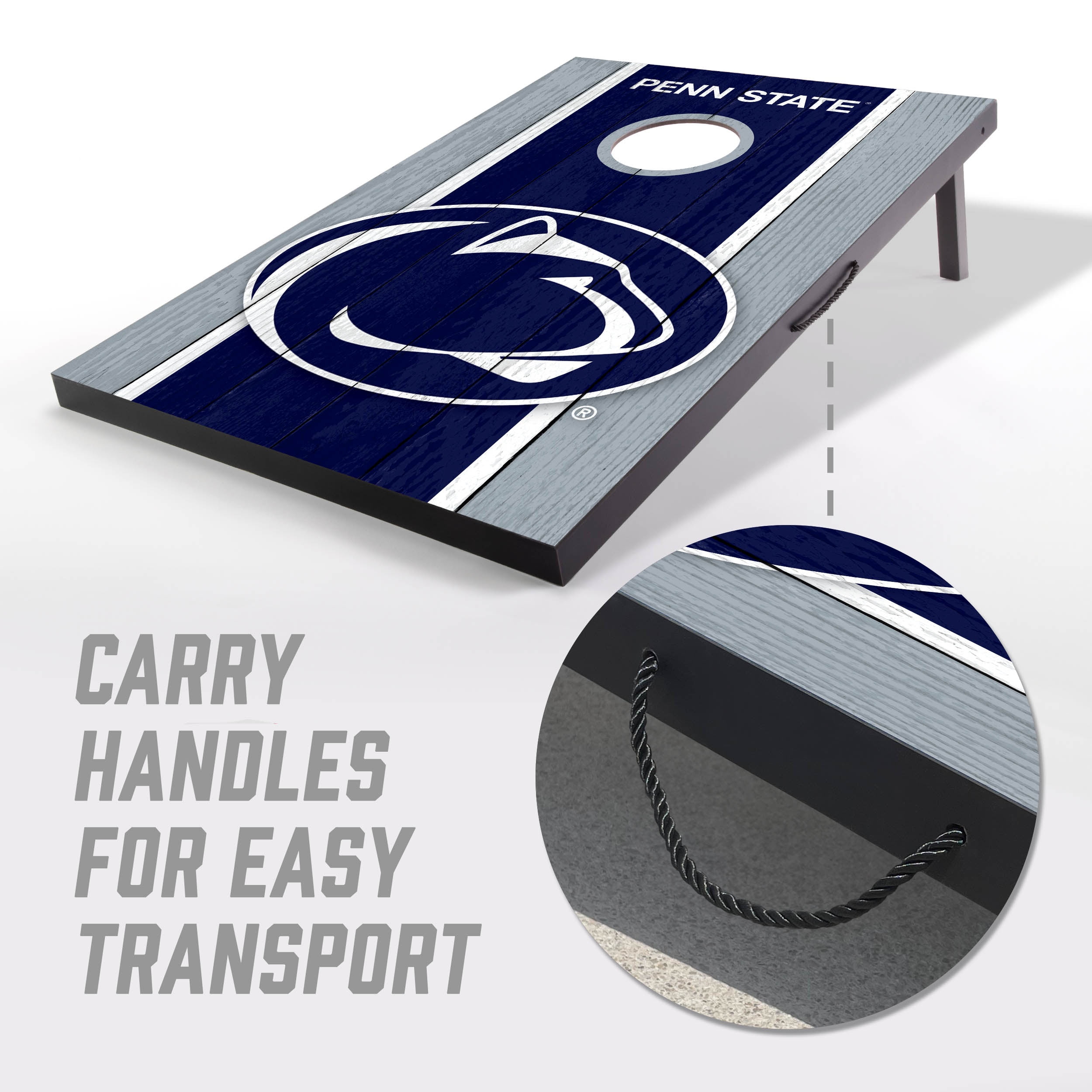 Penn St Nittany Lions 2x3 MDF Cornhole Game Set