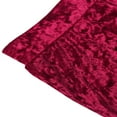 thumbnail image 4 of Women Velvet Flared Trousers  Solid Color High Waist Wide Leg Long Pants, 4 of 6