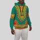 thumbnail image 4 of Sudadera con capucha y estampado de bandera de Camerún vintage para hombre, estilo hip hop, estilo africano, 4 of 5