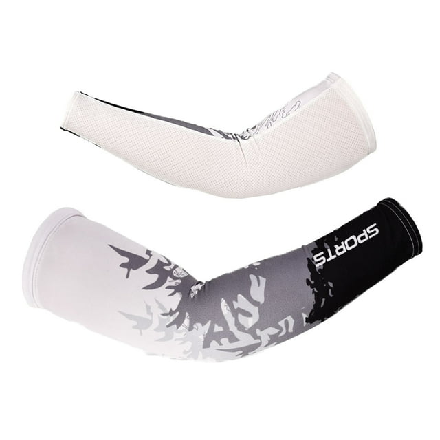 Manchons de Compression pour Bras Hommes Manchons de Soleil Compression Protection UV Hommes et Femmes Été Protection Solaire