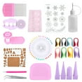 thumbnail image 1 of Paper Quilling, Paper Quilling Kit Quilling Pen Slotted Paper Quilling Tools  For Friends For Families, 1 of 8