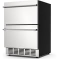 thumbnail image 2 of Rocita 24 Inch Under Counter Double Drawer Fridge, Indoor and Outdoor Beverage Refrigerator, 2 of 8
