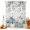 Gray, variant on Teal Pumpkins Fall Shower Curtains for Bathroom, Thanksgiving Autumn Leaves Blue Waterproof Fabric Shower Curtain, Decorative Bathroom Curtain for Bathtub, 36"x72", No Hooks Included