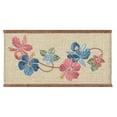 thumbnail image 4 of Authentic Hotel and Spa  Turkish Cotton Floral Vine Embroidered Latte Brown 4-piece Towel Set, 4 of 5