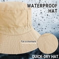 thumbnail image 3 of Sombrero de pescador NPQQUAN impermeable y de secado rápido para hombres y mujeres, 3 of 7