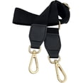 thumbnail image 3 of Correa de hombro de repuesto ajustable de 3,8 cm de ancho para bolso de mujer, correas de cadena, bolsos, accesorios DIY (negro), 3 of 5