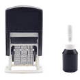 thumbnail image 1 of Simple Business automatic back ink stamp date stamp digital stamp, 1 of 5