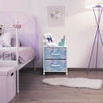 thumbnail image 6 of Sorbus 2 Drawers Nightstand Chest End-Table - Tie Dye, 6 of 12