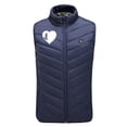 thumbnail image 2 of yoeyez Heated Jackets For Men,Women 9 Zone Smart Heating Vest Usb Charging Warm Vest Smart Heating Jacket Stand Collar Vest Leisure Navy M, 2 of 6