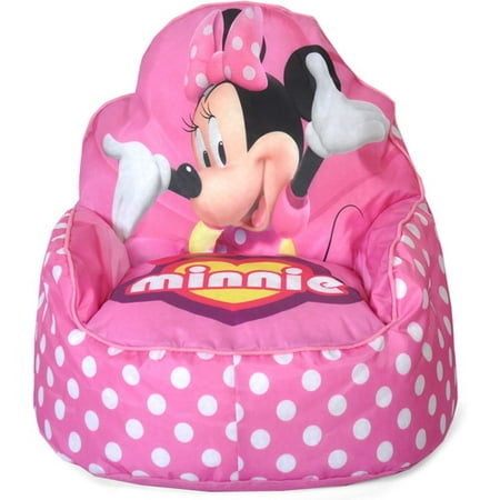 Disney Minnie Mouse Toddler Bean Bag Chair Walmart Com