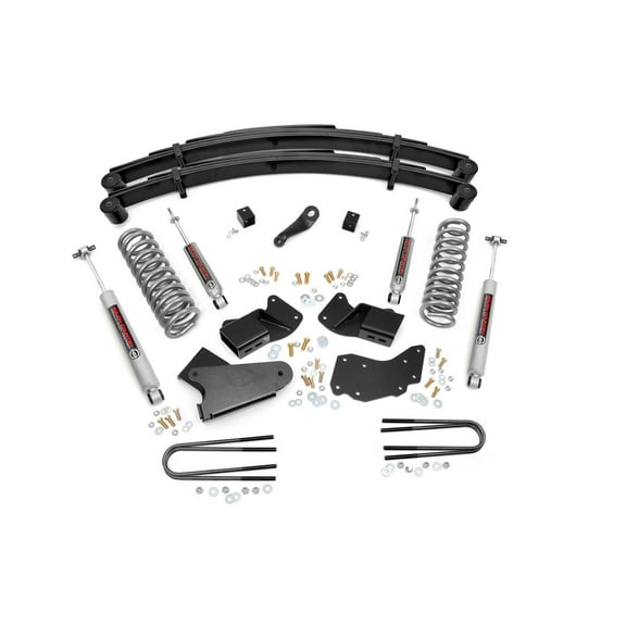 Rough Country 4" Lift Kit w/N3 Shocks for 1984-1990 Ford Bronco II 4WD - 48530