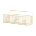 thumbnail image 4 of Spice Rack Organizador Montaje de pared Minimalista Minimalista fácil de instalar Cesta de almacenamiento de alambre de cesta de cocina colgante para 23.5CMX10.5CMX12CM, 4 of 8