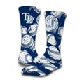 thumbnail image 4 of ISlide Tampa Bay Rays Three-Pack Lifestyle Crew Socks Set, 4 of 4