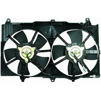 Dual Radiator and Condenser Fan Assembly - Pacific Best Inc. Fit/For NI3115127 03-06 Nissan 350Z, 03-06 Infiniti G35 Sedan, 03-07 G35 Coupe
