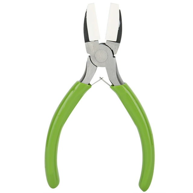 Oubit Pliers,Plastic Jaw Flat Nose Jewelry Processing Pliers DIY Jewelry Pliers Advanced Technology