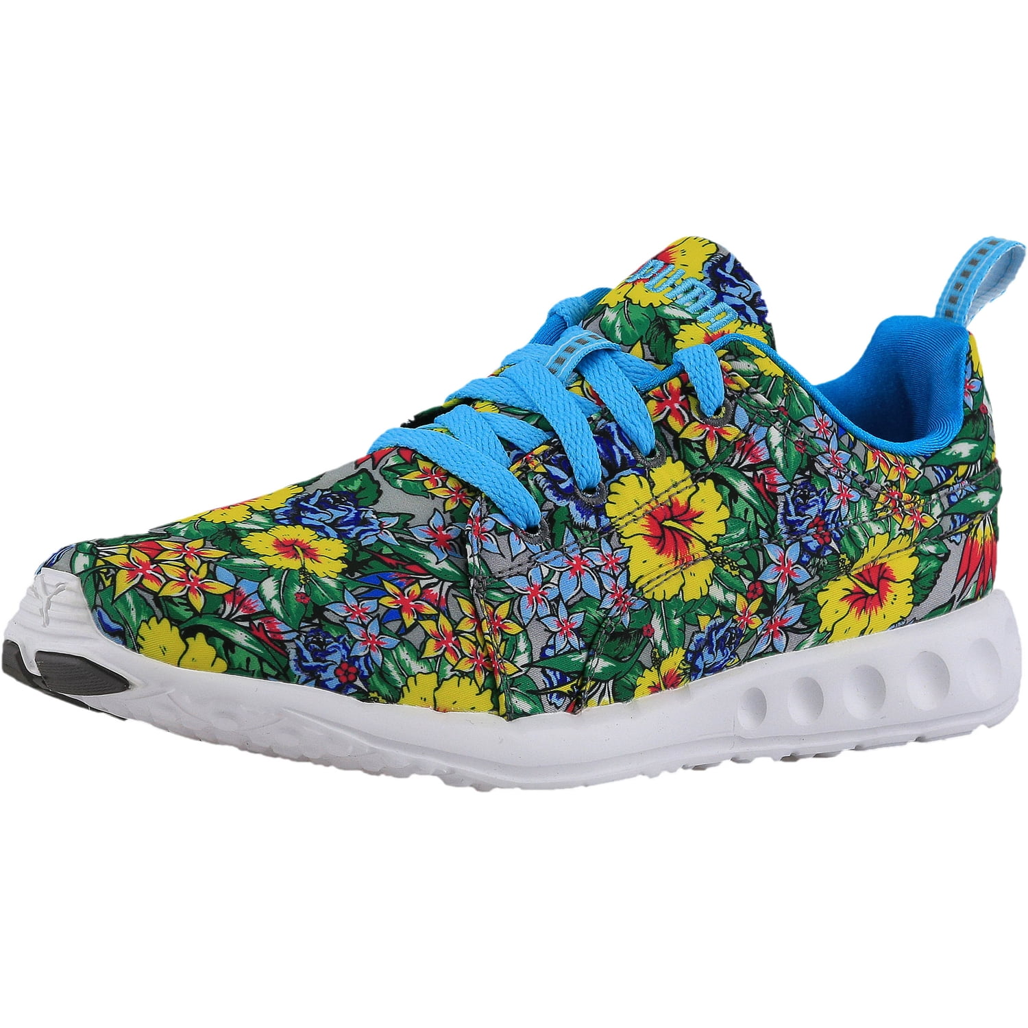 puma floral sneakers