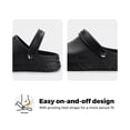 thumbnail image 3 of FitVille Wide Mens Clogs Slip Resistant Kitchen Work Shoes for Chef Non-Slip for Food Service with Arch Support, 7 Wide, 3 of 6
