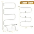thumbnail image 3 of Costway 100W Electric Towel Warmer Drying Rack Freestanding and Wall Mount White, 3 of 10