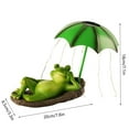 thumbnail image 2 of Kraoden 3.15 In Solar Frogs Garden Decor Light Outdoor Statue, Solar Light Sculpture Lights, 2 of 9