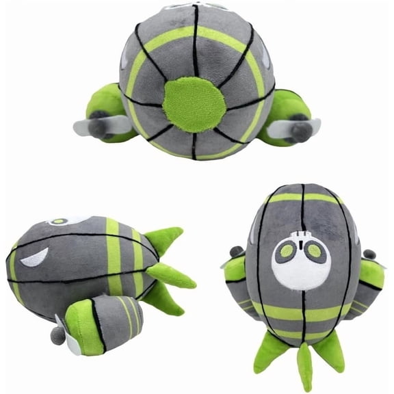 8.7" Bloons TD6 Plush, BTD6 Steamboat Boss Plush,Steamboat Boss Plush Pillows ,Spaceship With A Skull Plush,Gift For Boys And Kids