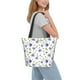 thumbnail image 2 of Balery Purple Chicory Bolsa de Hombro con Diseño, Bolsa Grande y Duradera, Bolsa Versátil para Compras, 2 of 6