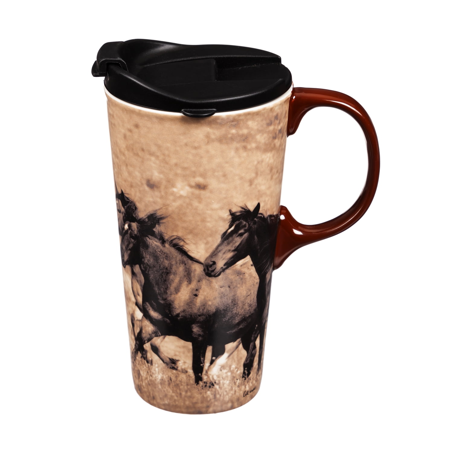 cypress home ceramic travel mug