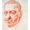 thumbnail image 3 of Willem Panneels 15x17 Black Modern Framed Museum Art Print Titled - Man´S Head (1626 - 1629), 3 of 5