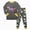 H164-Dark Gray, variant on TOWED22 Pajamas For Kids Little Boys Pajamas Dinosaur Cotton 2 Piece Train Toddler Sleepwear Fall Winter Clothes Set 6-12 Months 12-24 Months 2t 3t 4t 5t 6t 7t 8t 9t Children,Dark Green,8-9 Y