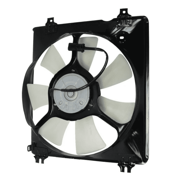 For Honda Accord 2008 09 10 11 2012 Cooling Fan Assembly Passenger Side | A/C Condenser Fan Type | Single Fan | Fan Blade, Motor, And Shroud | Replacement For HO3113127 | 38616R70A01-PFM