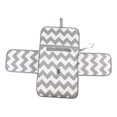 thumbnail image 2 of Bolsa de Almacenamiento para Cambio de Sábanas Sunnimix Ola Gris Estera para Cambiar Pañales, 2 of 7