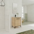 thumbnail image 2 of Bathroom Vanity 24 Inch Bathroom Vanity Base with basin, Storage Cabinet with Doors, Engineered Wood,Bathroom Vanity Set, 2 of 26