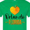thumbnail image 4 of Inktastic Orlando Florida Orange in Heart T-Shirt, 4 of 5
