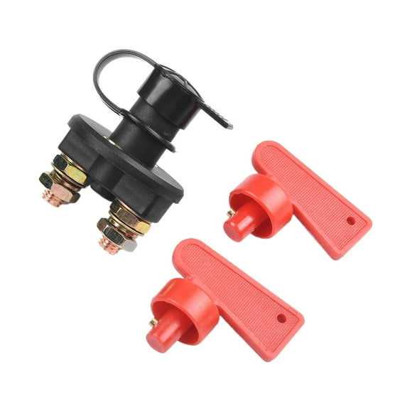 Car Battery Switch Waterproof Main Switch With Key Battery Disconnect Switch
