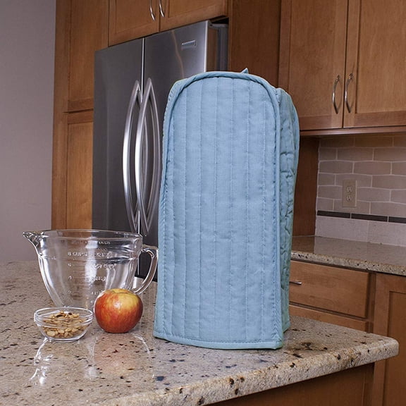 WEAVILUX 1Pack Kitchen Blender Dust Cover Blue Polyester Dustproof Protection For Household Users