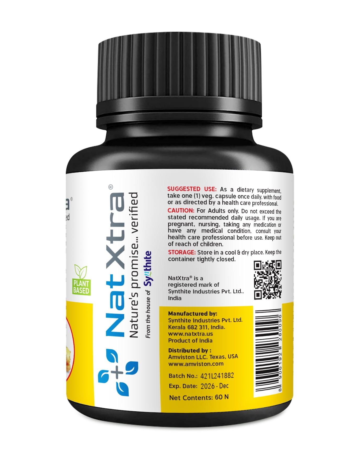 NatXtra Curcumin/Immunity Support and Overall Health, 60 Capsules