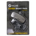 thumbnail image 2 of Niche Complete Organic Brake Pad Set for Harley-Davidson Fat Boy Motorcycle MK1007832, 2 of 8