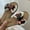 Black, variant on EDFBUYKRS toddler girlpers Children Slippers Fashionable and Versatile Exaggerated Sweet Soft Bottom Beach Slippers