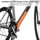 thumbnail image 3 of Pegatinas protectoras para bicicleta de carretera, cinta protectora para cuadro de bicicleta de montaña, vaina, 3 of 8