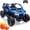 Blue, variant on 24V 10AH 2 Seater Power-Wheels with Remote Control, Cuoote Ride On Car, 21" 4WD/AWD Electric Car, EVA Tires, 4 Spring Absorbers for Big Kids 3-10 Years