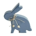 thumbnail image 4 of VHC Brands Bunny Hop Wooden Enamel Bunny w/Natural Beads 6.75x7, Spring Decorations, Home and Table Decor, Spring and Easter Figurines, 4 of 4
