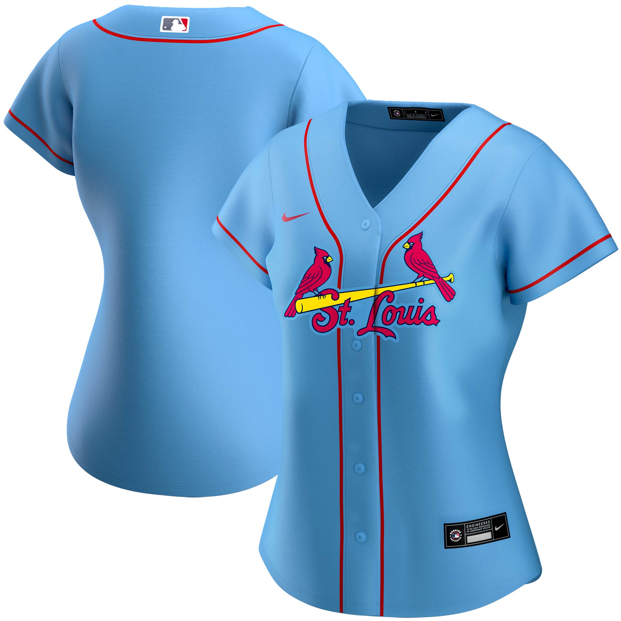 black stl cardinals jersey