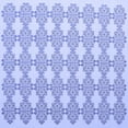 thumbnail image 1 of Ahgly Company Machine Washable Indoor Square Abstract Blue Contemporary Area Rugs, 4' Square, 1 of 4