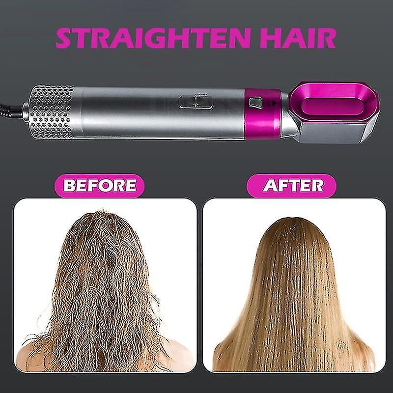 Electric Hair Styler Hair Dryers 5 In 1 Hair Curler Automatic Hair Straighteners Blow Dryer Brush Walmart