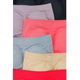 thumbnail image 2 of ToBeInStyle Women's Pack of 6 Enhancing Butt Boosting Padded Panty Boyshorts - Vibrant, 2 of 7