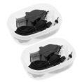 thumbnail image 2 of 2 Pcs Sifflets d'Arbitre de Sport Extérieur en Acier Inoxydable Sifflets de Match, 2 of 9