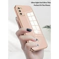 thumbnail image 3 of Compatible with Samsung Galaxy A03s(us) Case Silicone Pink, Plating Samsung Galaxy A03s(us) Phone Case Shockproof Thin and Soft Cover (Pink), 3 of 7