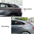 thumbnail image 3 of Car Rear Window Shutter Cover Side Window Louver Decorative Panel Trim Frame Air Vent Scoop for  Sportback F3 Sline, 3 of 7