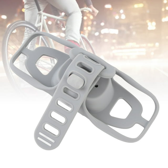 Bike Phone Holder, Silicone Bicycle Motorcycle Mount, 360 Rotatable Adjustable Handlebar Phone Mount for Smartphones