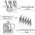 thumbnail image 4 of Spring Rope Buckle, 4 Pcs High Tensile Stainless Steel Spring Tensioner Spring, 4 of 5