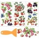 thumbnail image 1 of Juego de 3 calcomanías de fresas y arándanos para muebles y manualidades (15 x 30 cm). Incluye espátula., 1 of 9